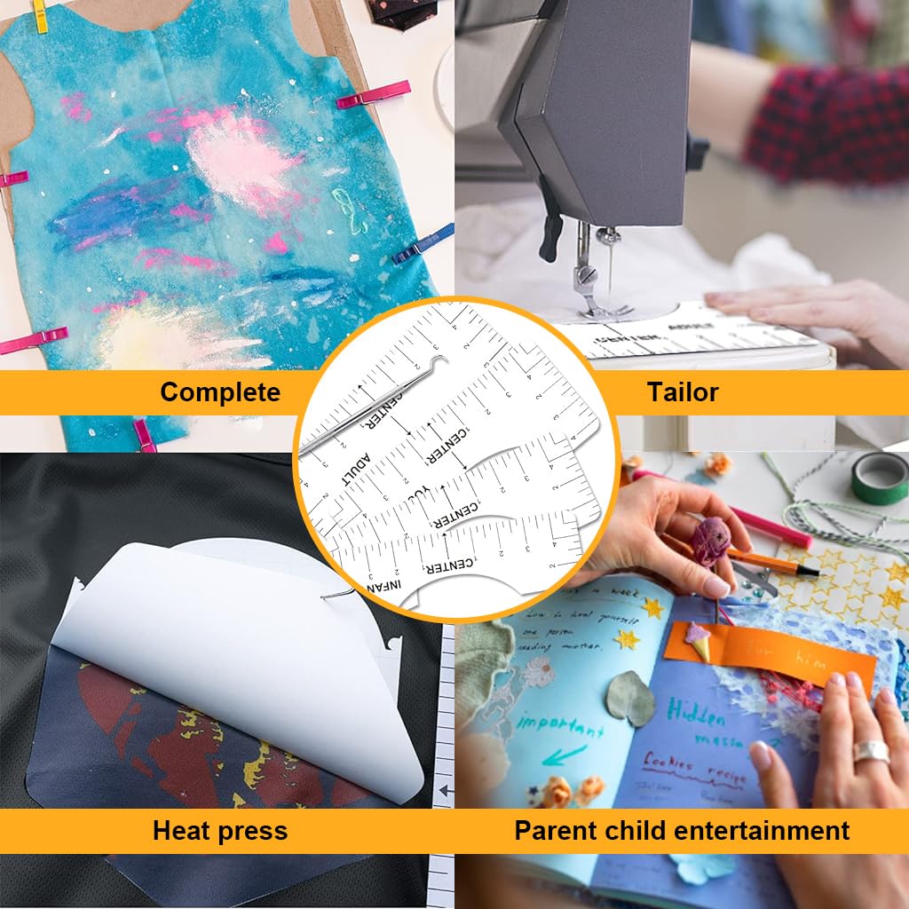 HASTHIP Utility Tool Pack for DIY Crafting and Heat Transfer | 33Pcs Stainless Steel Set