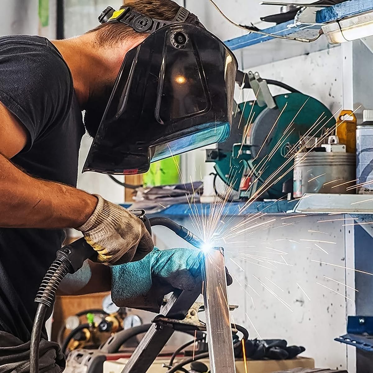 Serplex Welding Torch Accessories for MB15 15AK with 36PCS Contact Tips and Diffusers | Precision Kit