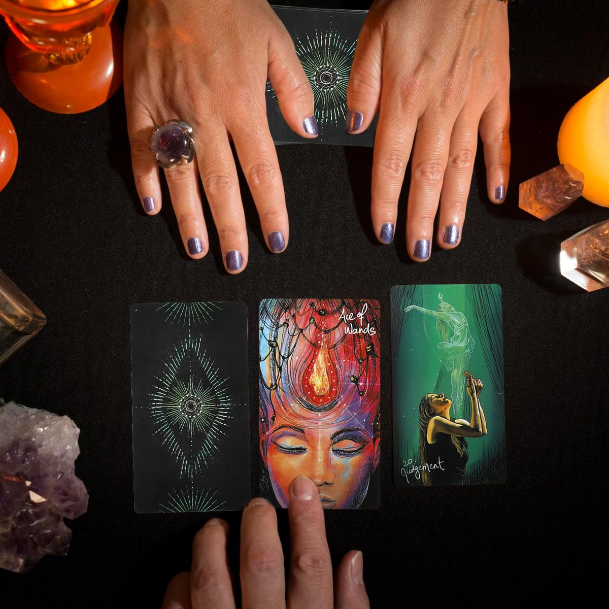 PATPAT Tarot Cards Deck for Self Discovery and Divination featuring 78 Illustrated Cards | Gift for Meditation and Reflection