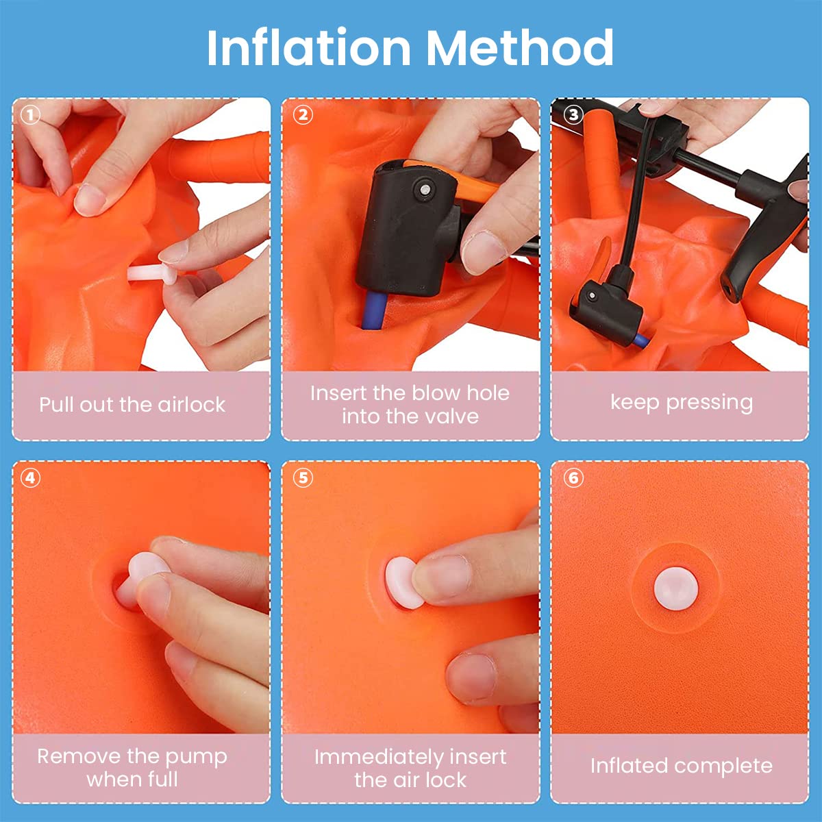 Proberos Yoga Ball for Core Training with Support Feet Grip | 20.4 in Thick PVC Fitness Ball