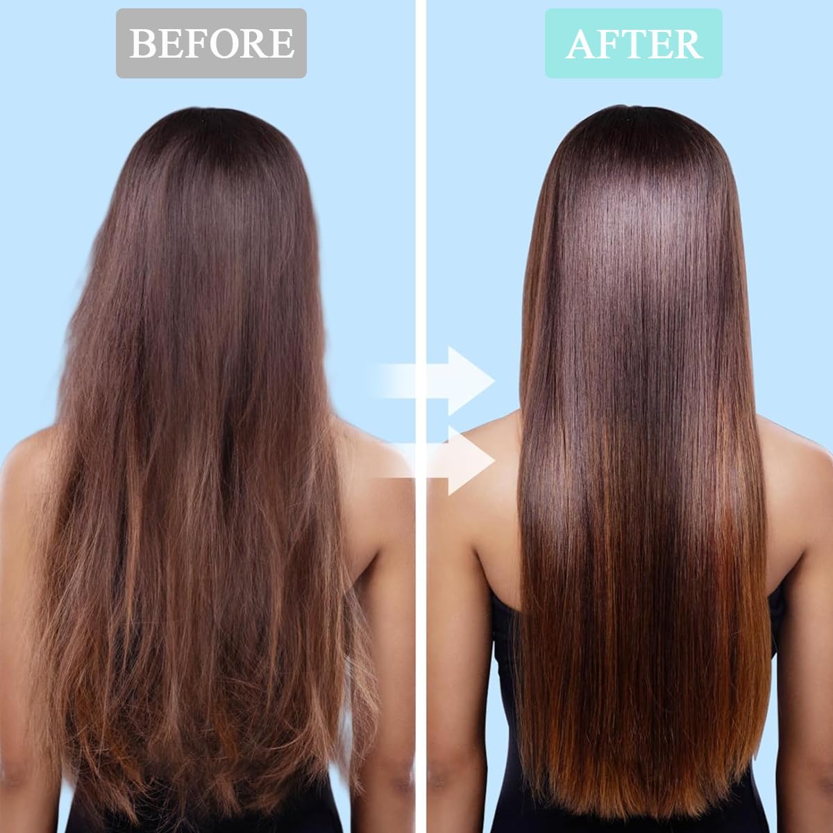 ZIBUYU Self Cleaning Hair Brush for Women with 22cm Air Cushion Design | Anti Static ABS Comb