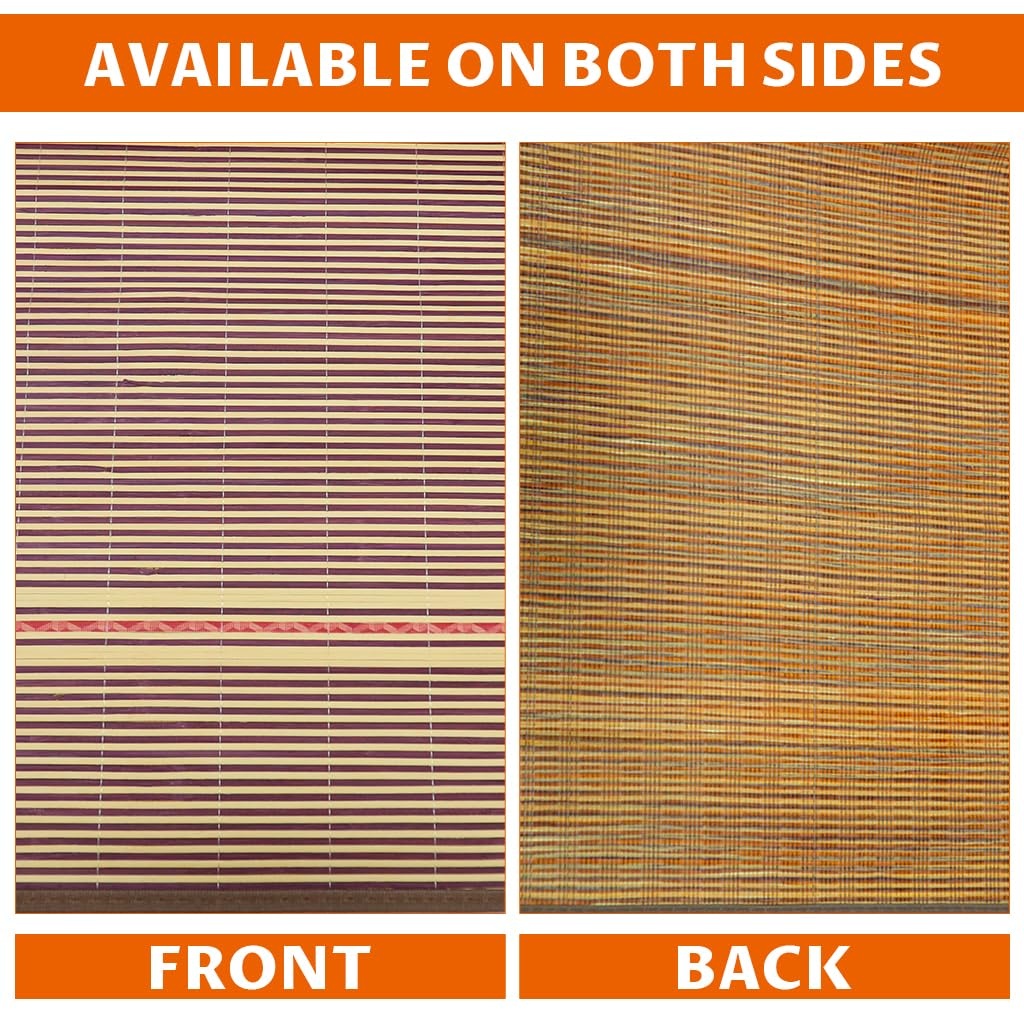 HASTHIP Sleeping Mats for Home featuring Dual Sided Cooling Design with Bamboo Fiber 0.6x1.8m