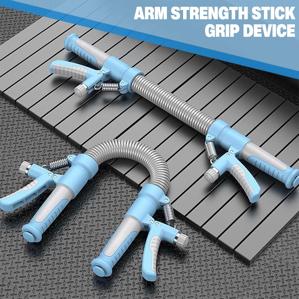 Proberos Power Twister for Upper Body Training with 22–220lbs Resistance and Carbon Steel Spring | Grip Strengthener for Teens and Adults