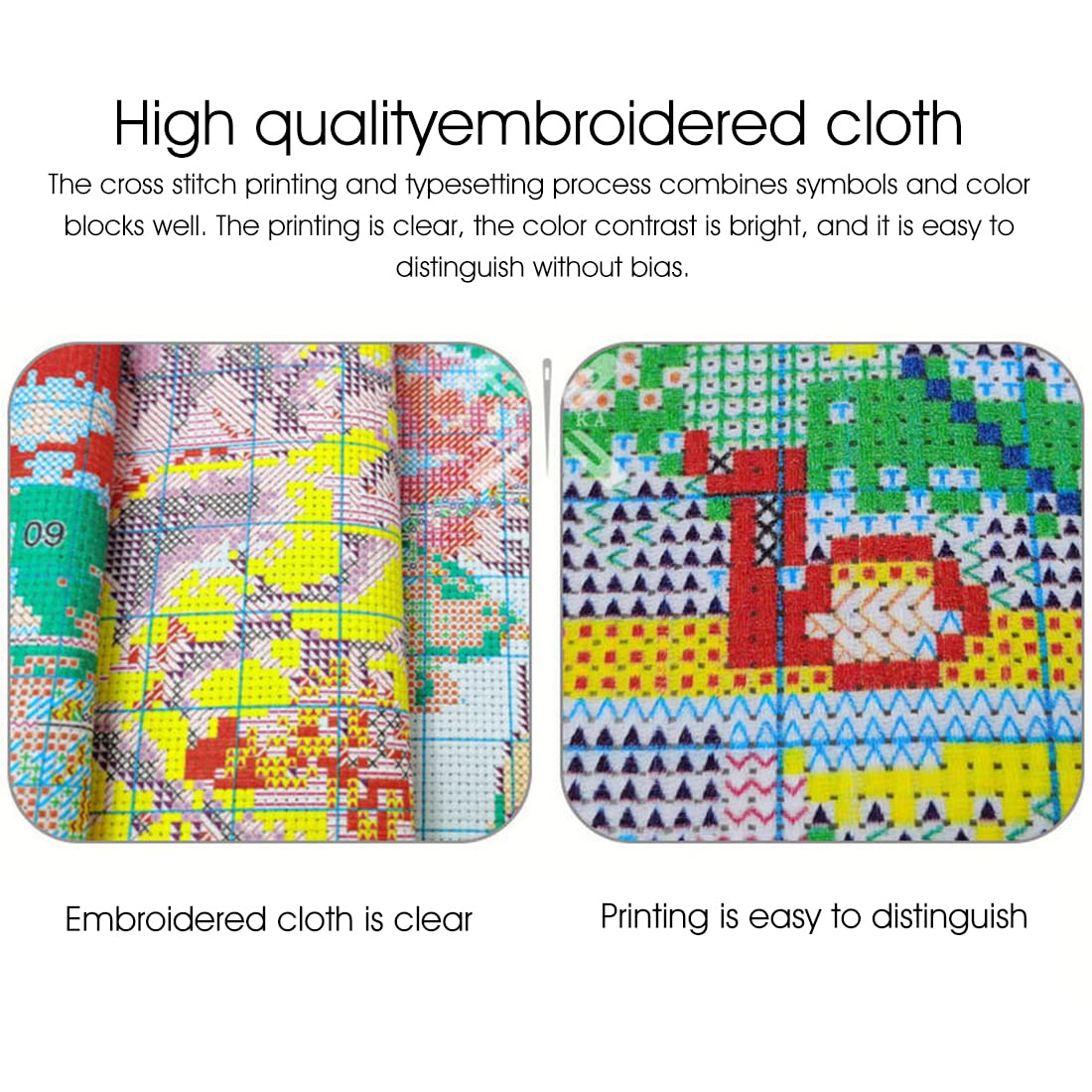 HASTHIP 5D Diamond Painting Kit for Home Wall Décor with Full Drill Canvas 30x40cm | DIY Unicorn Rhinestone Embroidery