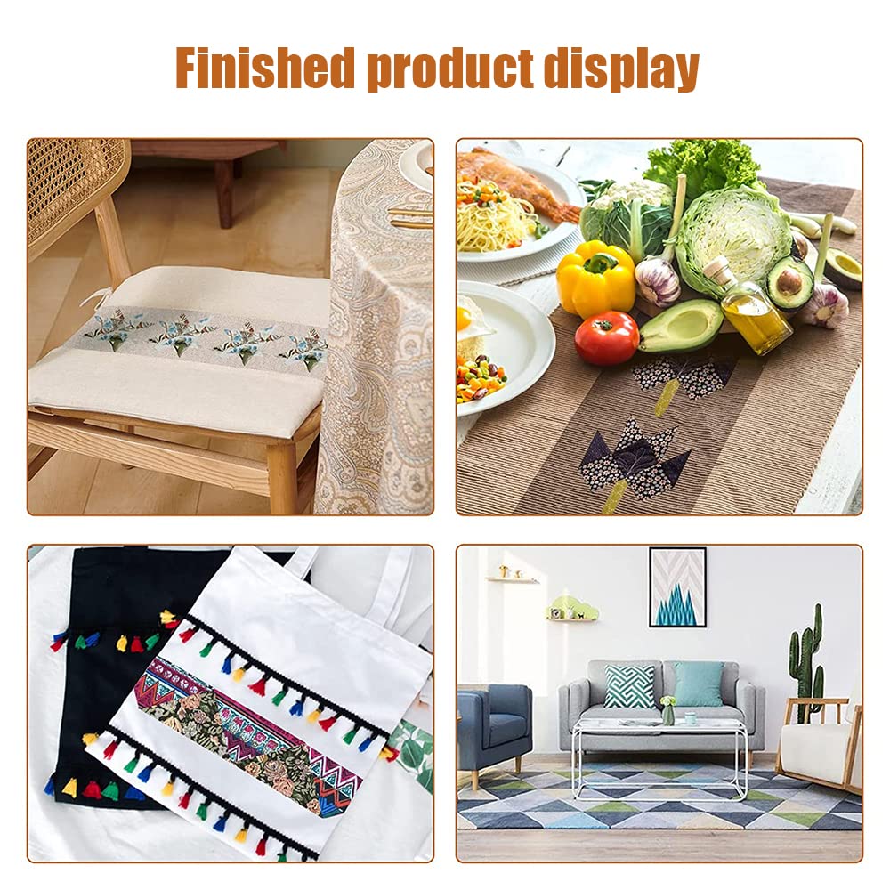 HASTHIP 45° Double Strip Quilting Ruler for Sewing with Non Slip Acrylic 10 in | Triangle Cutting Guide