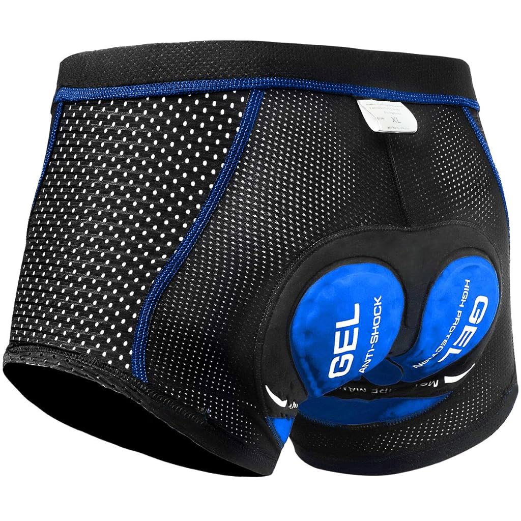 PROBEROS Men's Cycling Shorts for Outdoor Riding with 3D Padded Quick Dry Design | XL Size