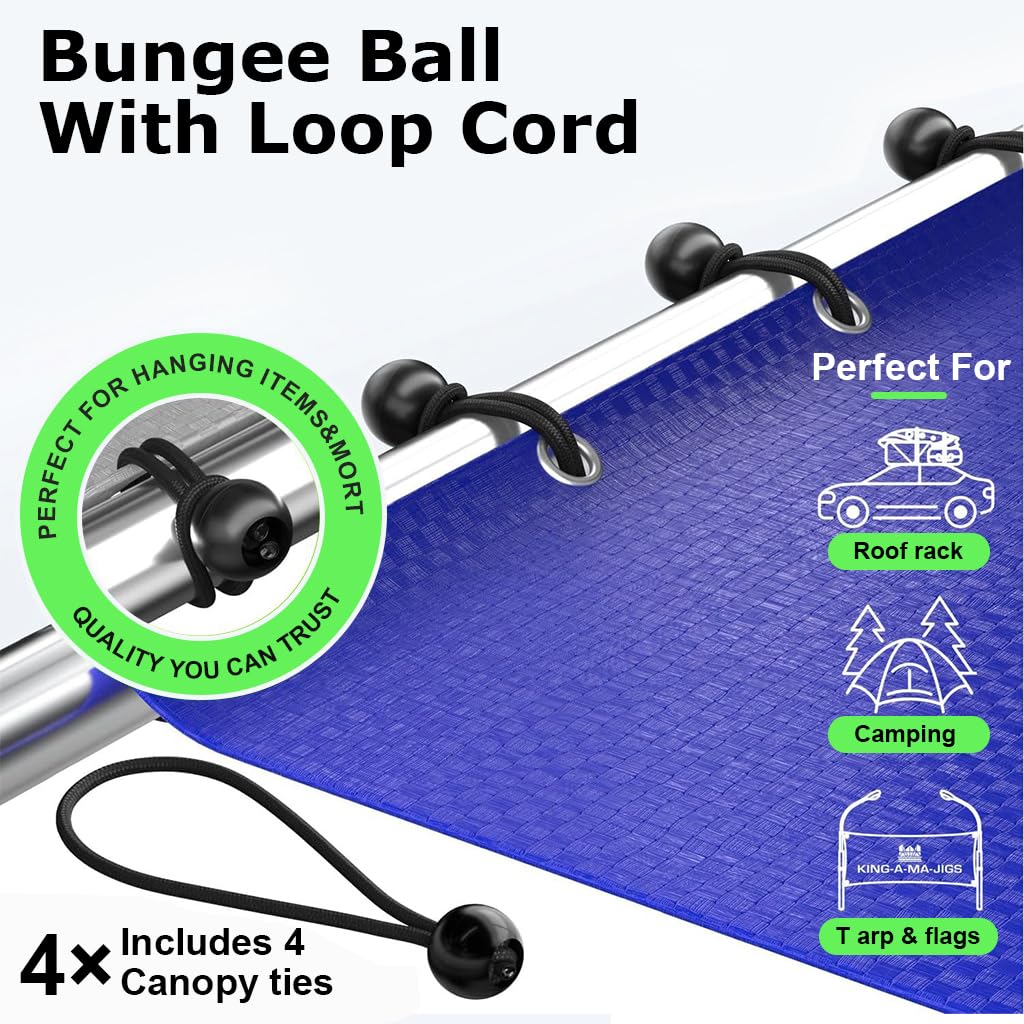 STHIRA Bungee Cord Set for Bike Luggage with Dual Hooks and 29Pcs Assorted Ropes | Travel & Camping