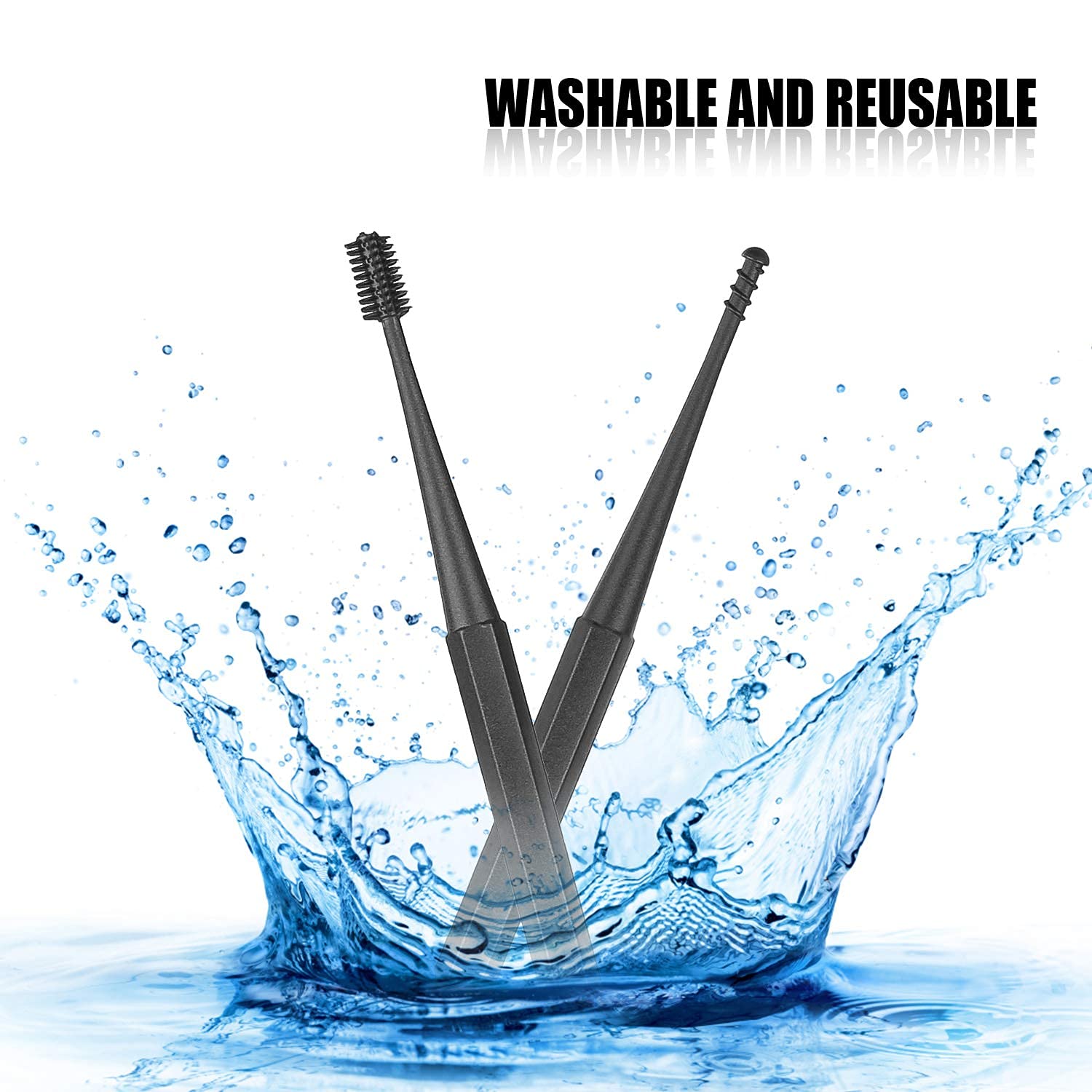 MAYCREATE Ear Wax Cleaner for Daily Ear Care with LED Light and 10PCS Stainless Steel Tools | Safe Anti Slip Design for Adults and Kids