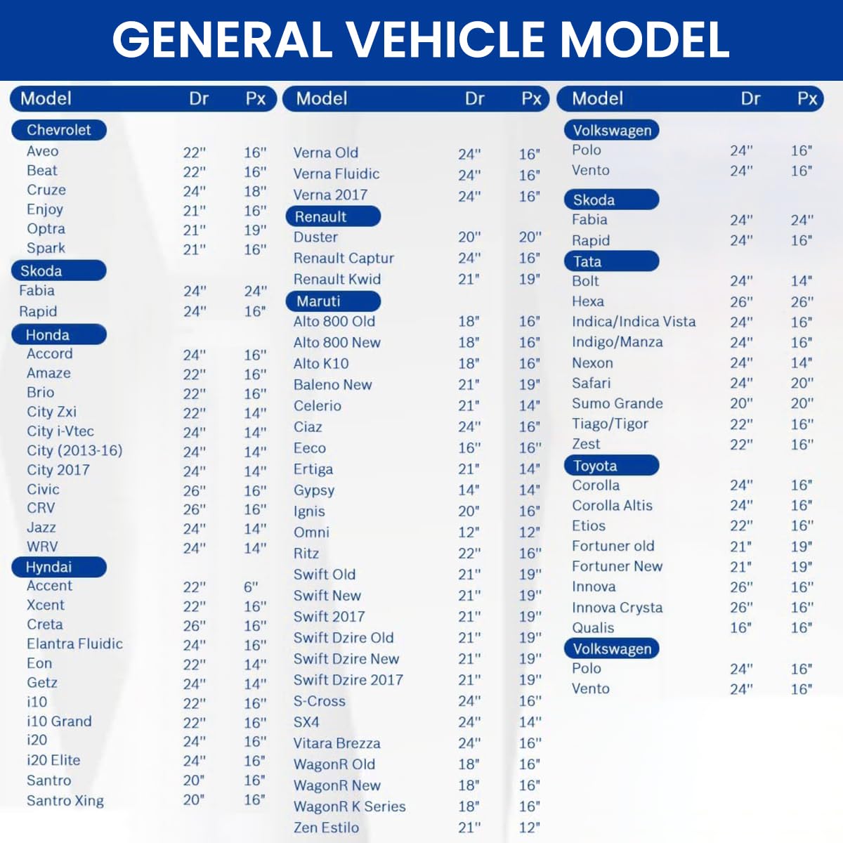 STHIRA Car Wiper Blade for Windshield Cleaning featuring 24 Inch Frameless Silicone Design