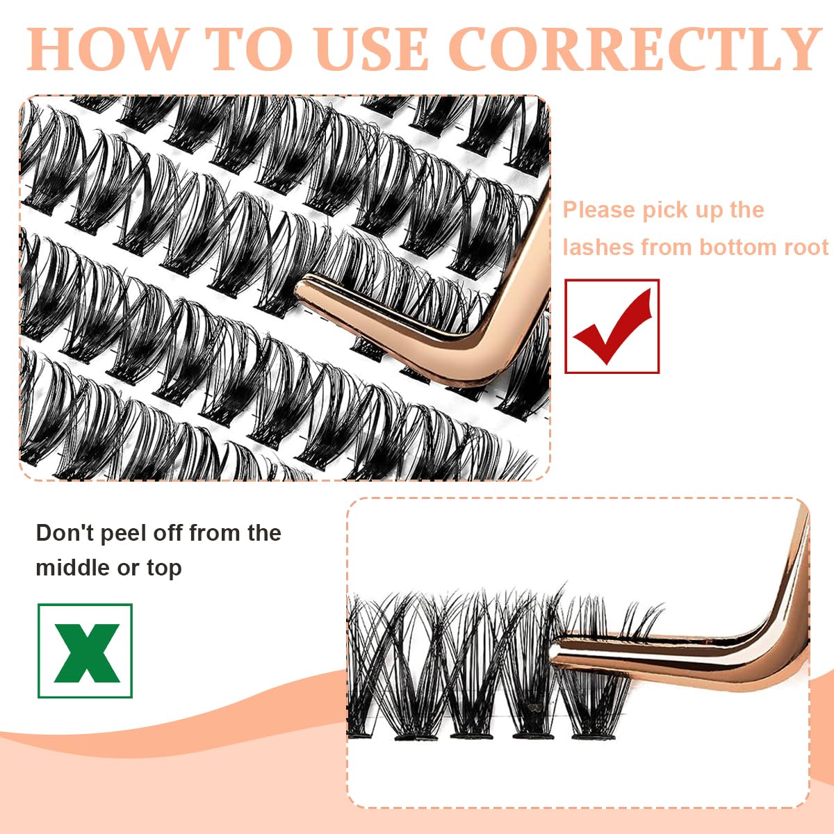 MAYCREATE Eyelashes Set for Women with 10 Pairs Fluffy Wispy 3D Styles | Reusable Handmade Lashes