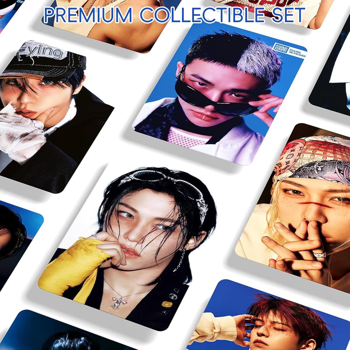 FANCYKU Stray Kids Star Cards Collectible Photocards 127 pcs for Fans | HD Fashion Portrait Set