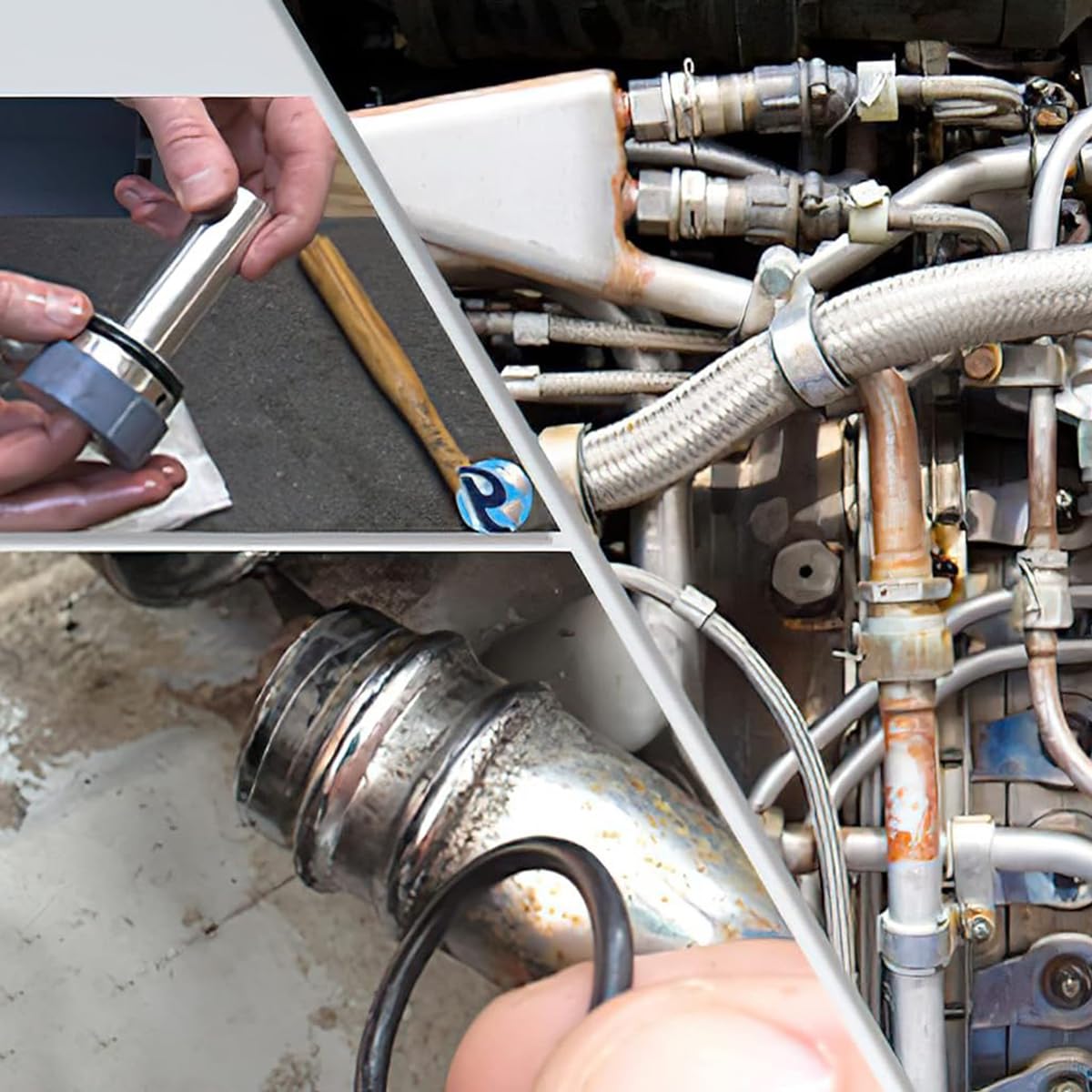 Serplex Rubber O Rings Set for Automotive and Plumbing Repair with 382 pcs and 15 sizes