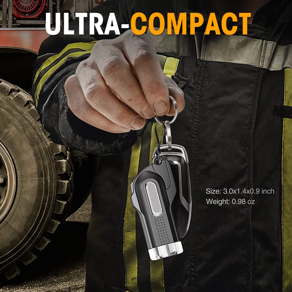 STHIRA Car Emergency Window Breaker for Quick Escape with Tungsten Steel Bit and Seat Belt Cutter