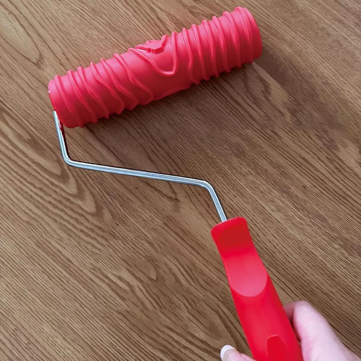 Serplex Paint Roller Tool Kit for Wood Grain Effects with Spiral and Cross Grain Rollers | 8Pcs Set