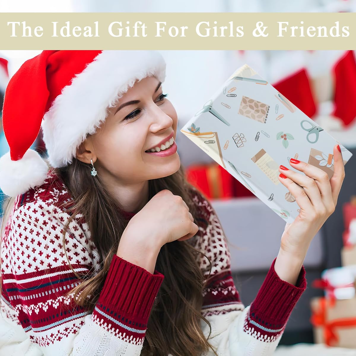 Climberty Self Love Gratitude Journal for Daily Reflection with 6 Sticker Sheets and 160 Pages