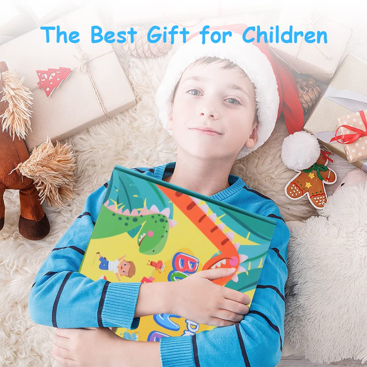 PATPAT Montessori Busy Book for Toddlers with 16 Learning Themes and Waterproof Pages | Educational Sensory Toy for Kids 1–6