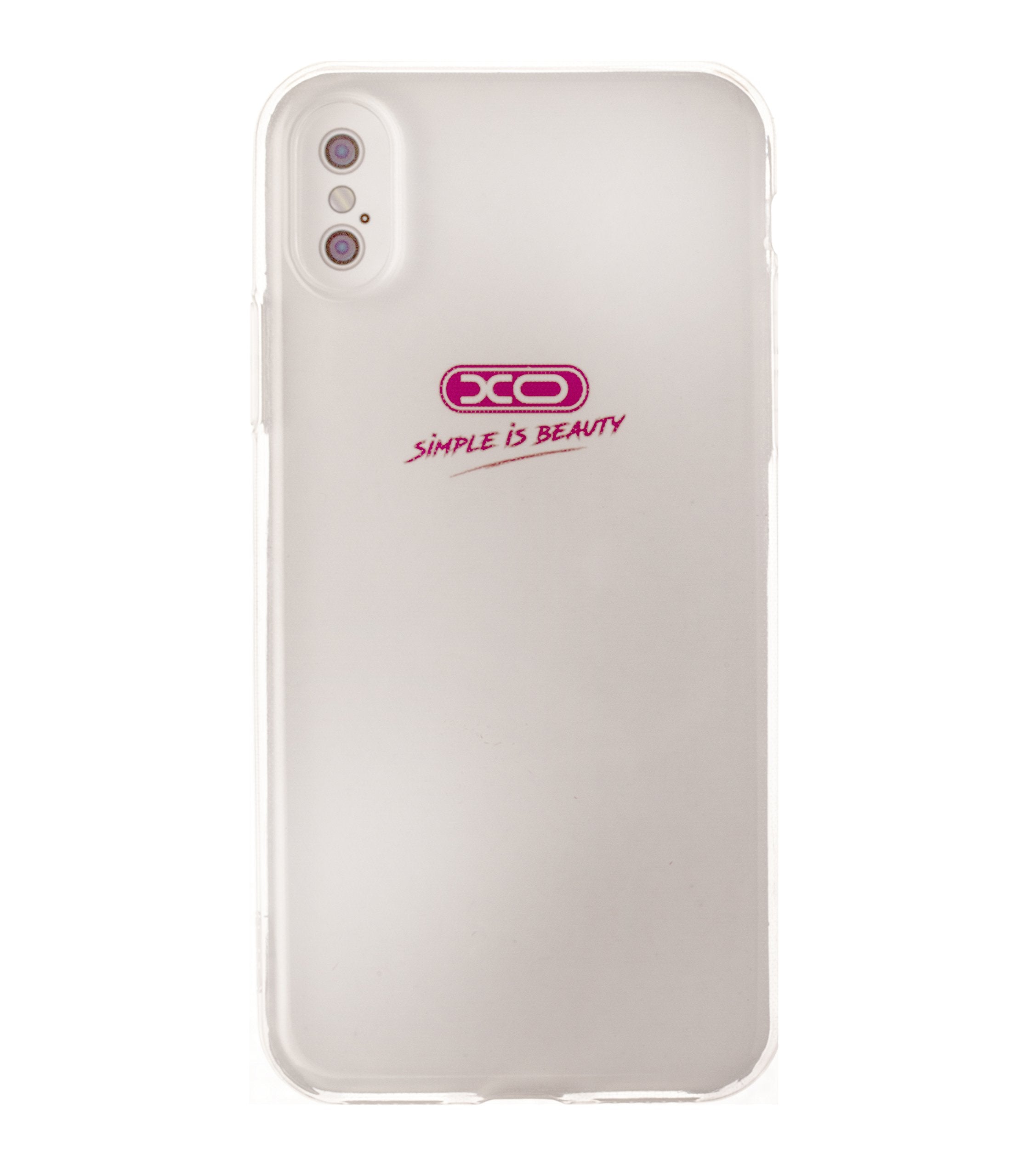 Zorbes iPhone X Transparent Flexible Mobile Case with Raised Camera Protection | Imported TPU