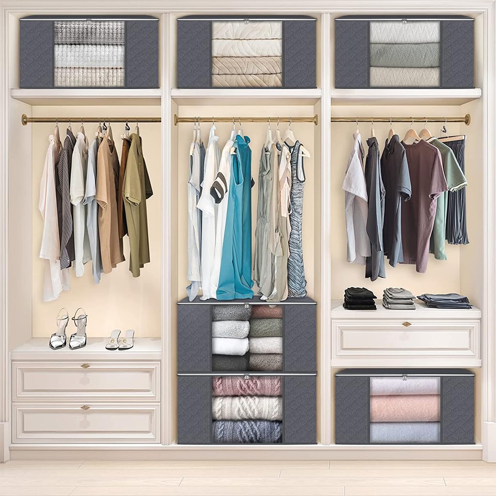 HASTHIP® 6 Packs Wardrobe Organizer