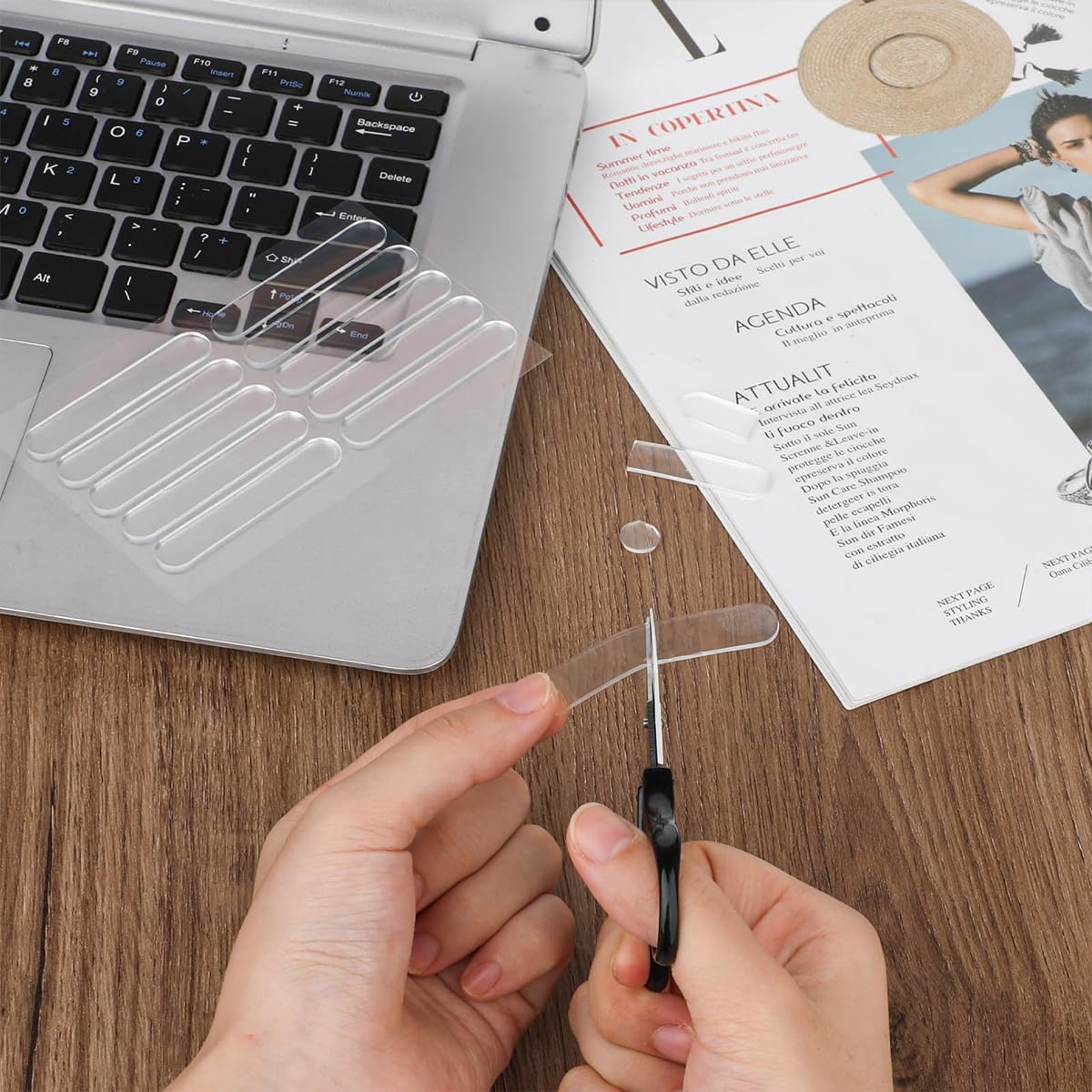 ZIBUYU Cabinet Door Bumpers for Home with Self Adhesive Rubber Pads 30 pcs | Soundproof Protection