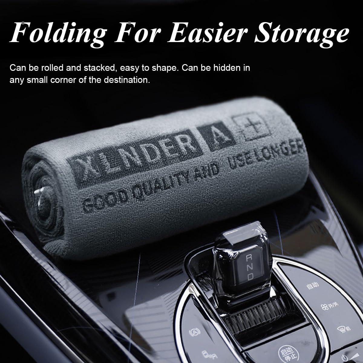 Microfiber Car Cleaning Cloth for SUV and Truck with 35 x 75cm Large Absorbent Towels | Lint Free Scratch Safe Design