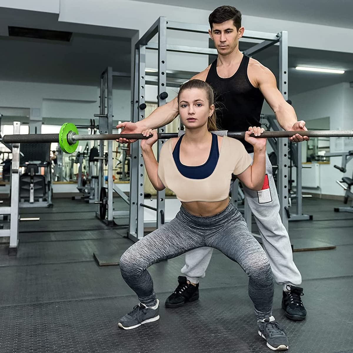 Underarm Sweat Pads Vest for Women with Breathable Cotton Padding Size L 86-94cm | Washable