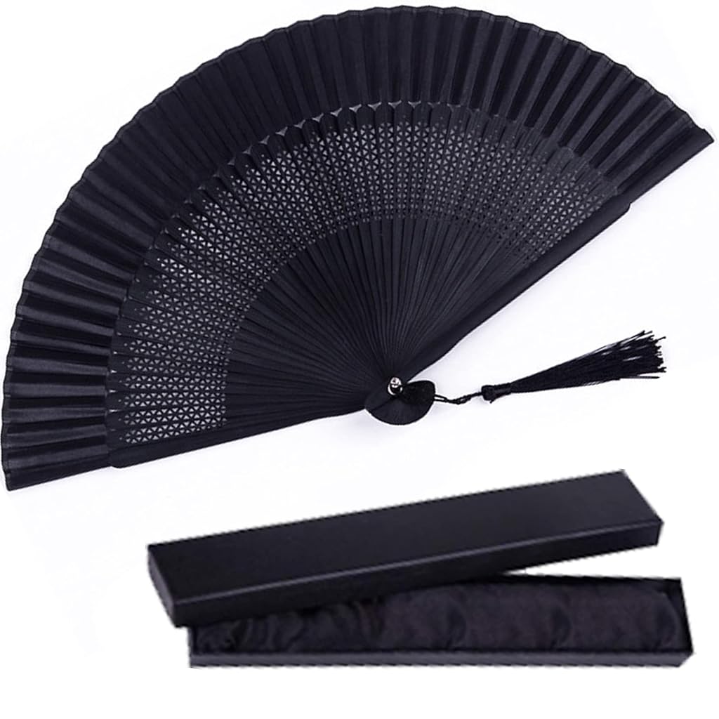 HASTHIP® Silk Folding Fan