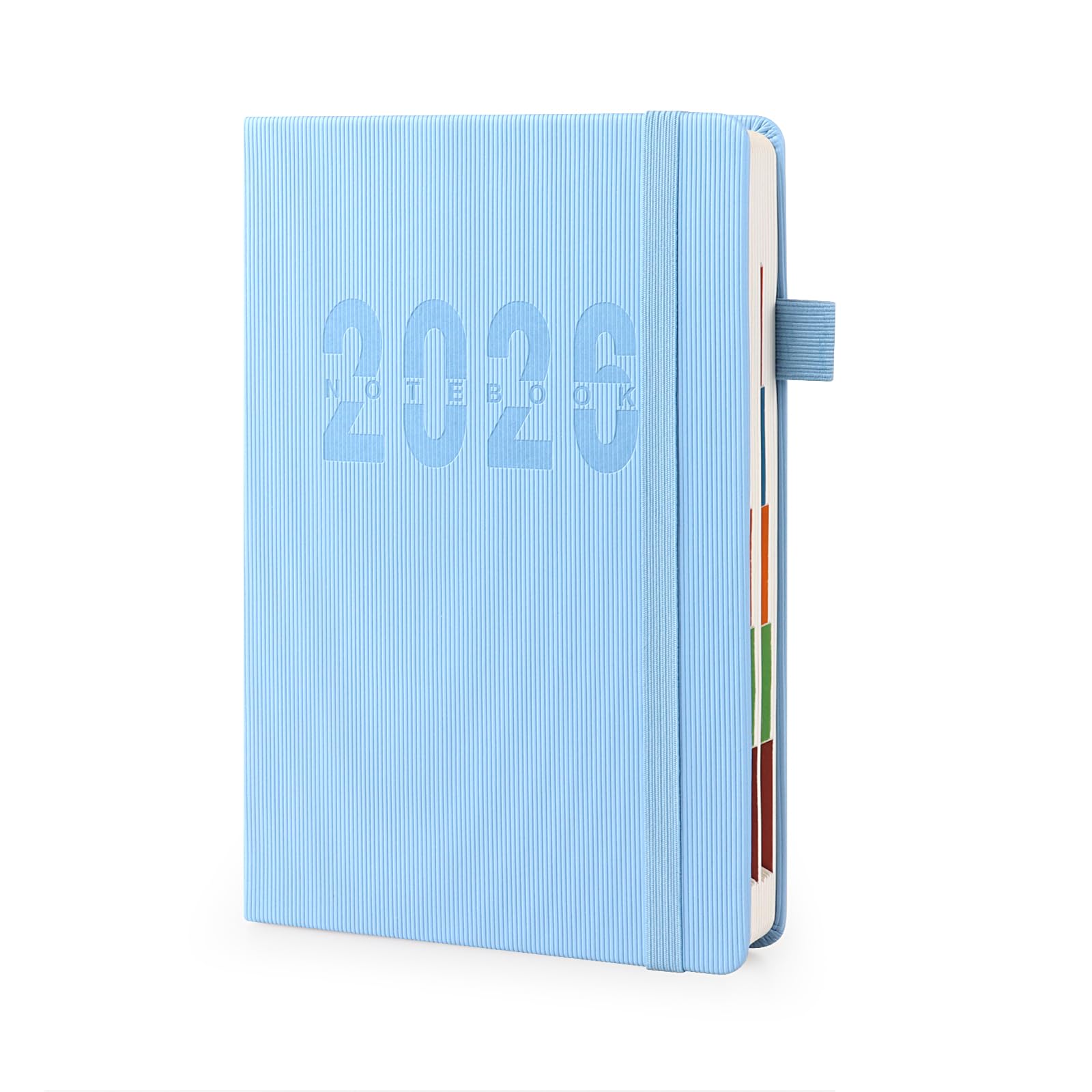 Climberty A5 Daily Planner for Study and Work with Monthly and Weekly Layouts | Blue 2026 Diary