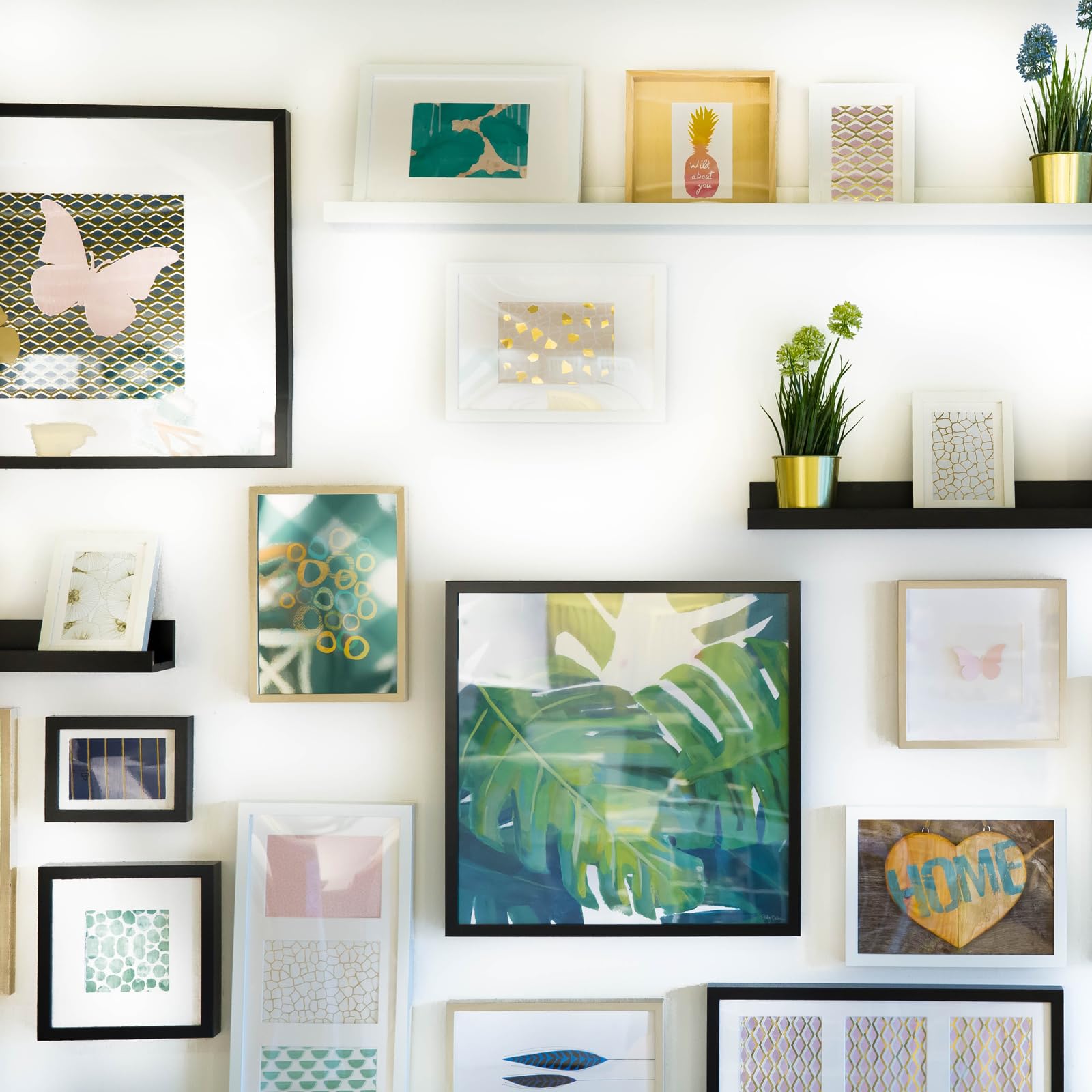 Serplex Self Adhesive Hook and Loop Strips 12 Pcs 19x92mm for Wall Mounting | Reusable and Flexible