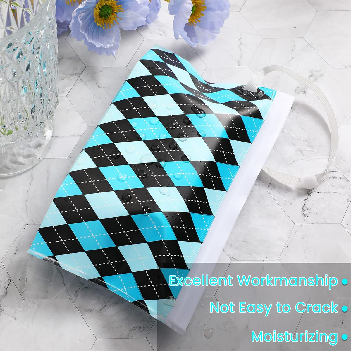 SNOWIE SOFT Baby Wet Wipe Dispenser 2 Pcs for Strollers featuring Ziplock Closure and EVA Material