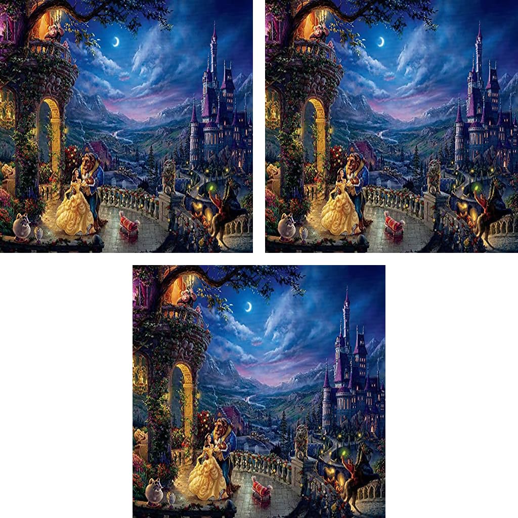 HASTHIP Diamond Painting Kit 40×50 cm Full Drill with Round Rhinestones for Adults & Kids | Relaxing Home Wall Decor