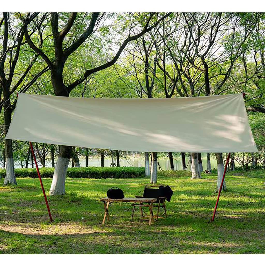 Proberos® 3 * 3m Canopy Tent Kit for Outdoor Camping, Waterproof Gazebo with Assembly Accessories, UPF 50+ Sunshade Camping Tent for Camping, BBQ, RV Travel, Picnic