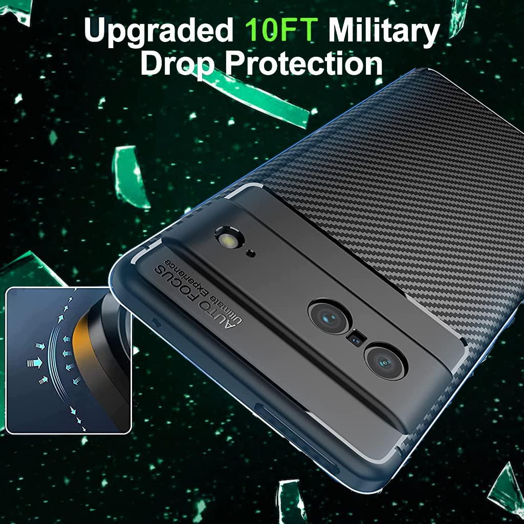 ZORBES Phone Case for Google Pixel 7 with 1.5mm Slim TPU Design | 360° Full Body Protection