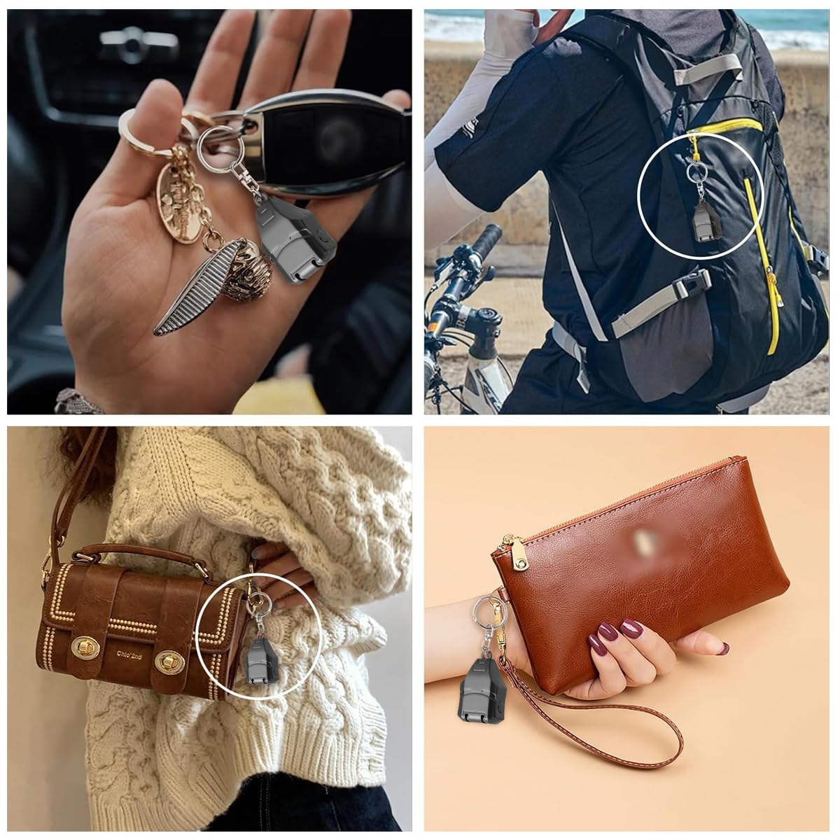 MAYCREATE Nail Cutter for Thick Nails with Foldable 4cm Keychain | Stainless Steel Trimmer