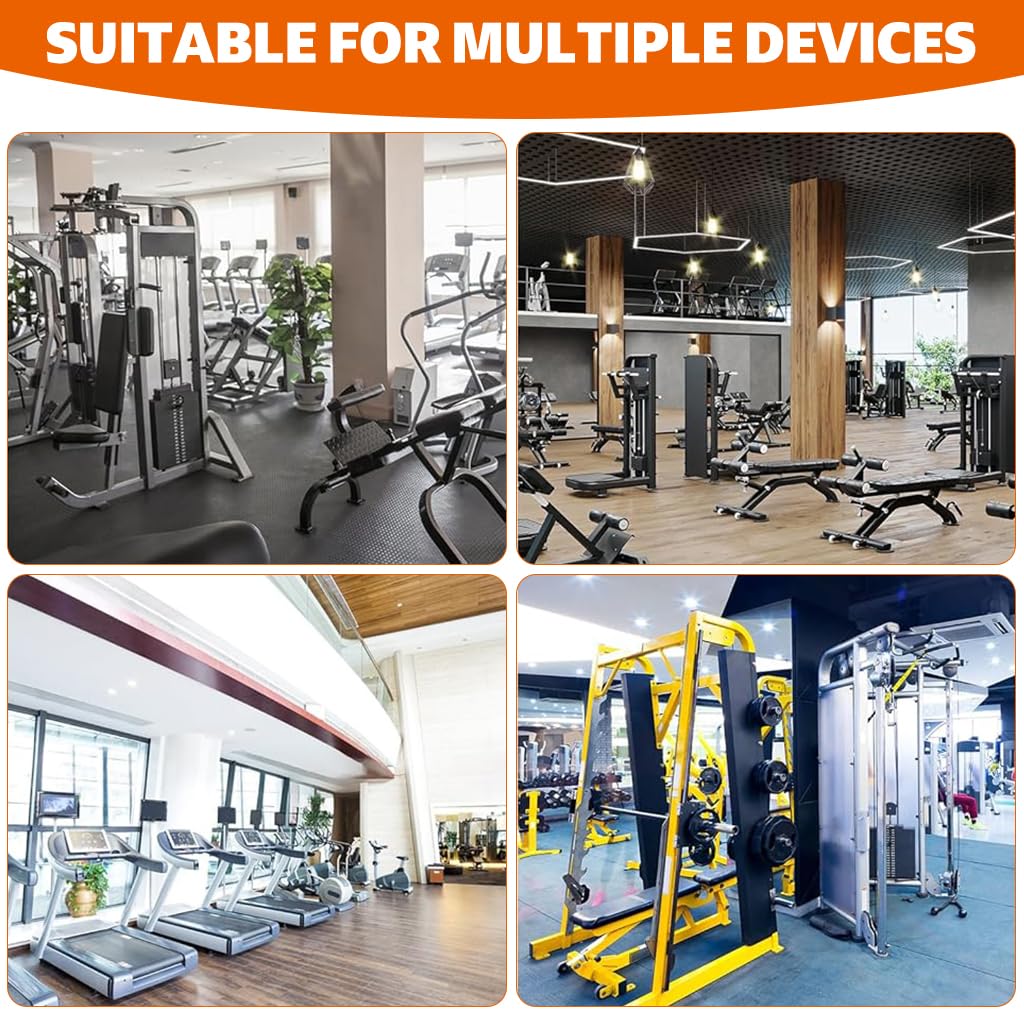 Proberos Weight Stack Selector Pin for Gym Machines featuring 6 in T Handle and 3 8 in Shaft | Hardened Carbon Steel Set of 3