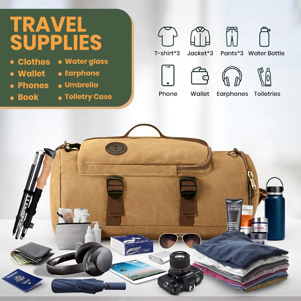 GUSTAVE Outdoor Travel Backpack with 15.6