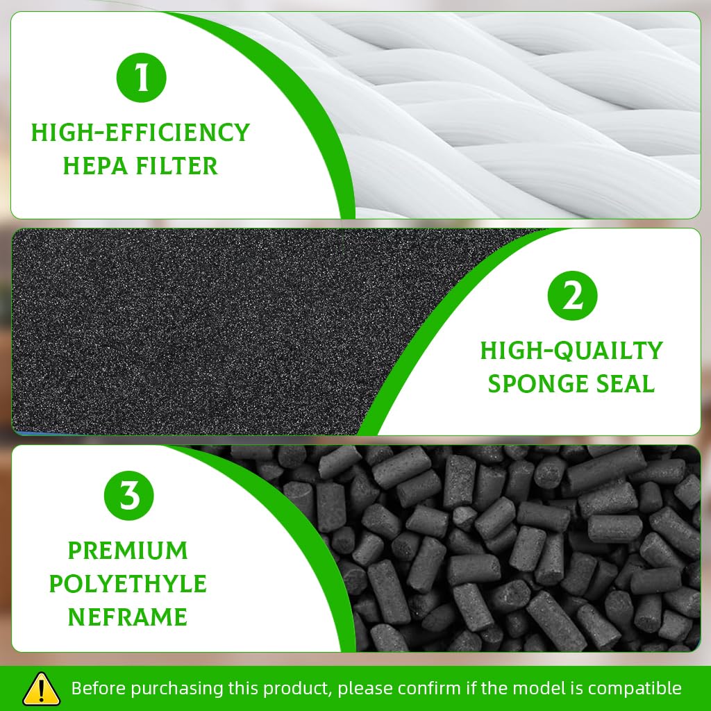 HASTHIP Replacement Filters for iRobot Roomba Combo J7+ featuring 99% dust capture | Pack of 4