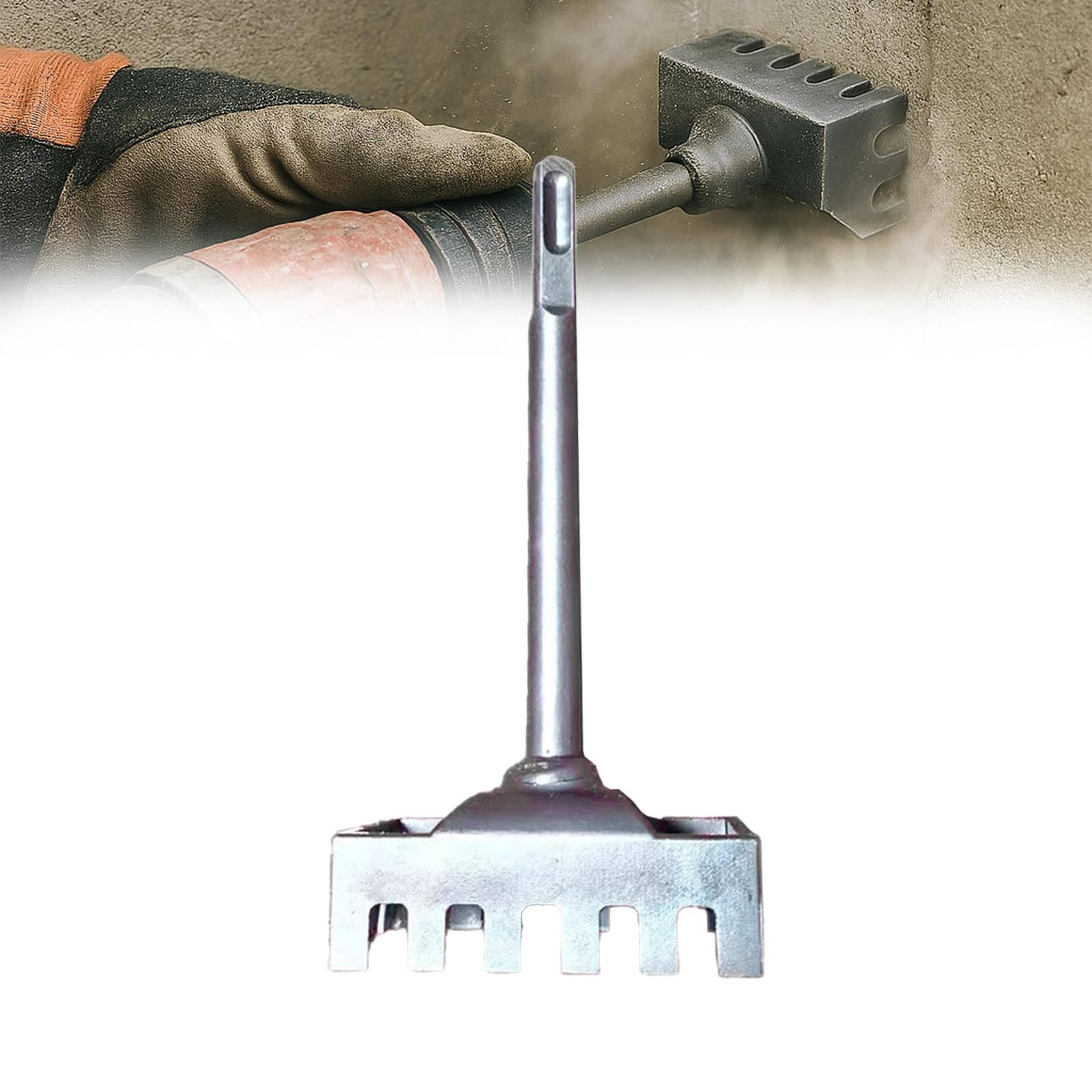 Serplex® Creative Square Hole Cutter for 86-Type Junction Electrical Box,Stainless Steel Rectangle Slot Cutter,Electrical Box Cutout Saw Socket Slot Drywall Oscillating Cutting Tool