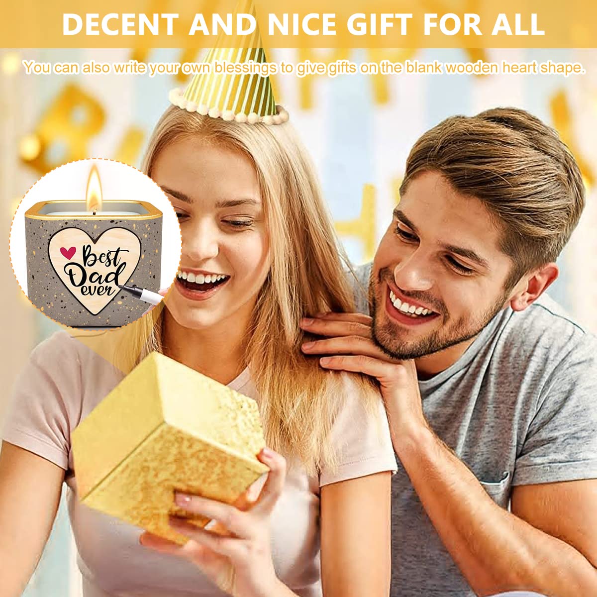 Scented Candle for Bedroom with 8×8×6cm Cement Cup and Wild Bluebell Cologne | Gift for Women