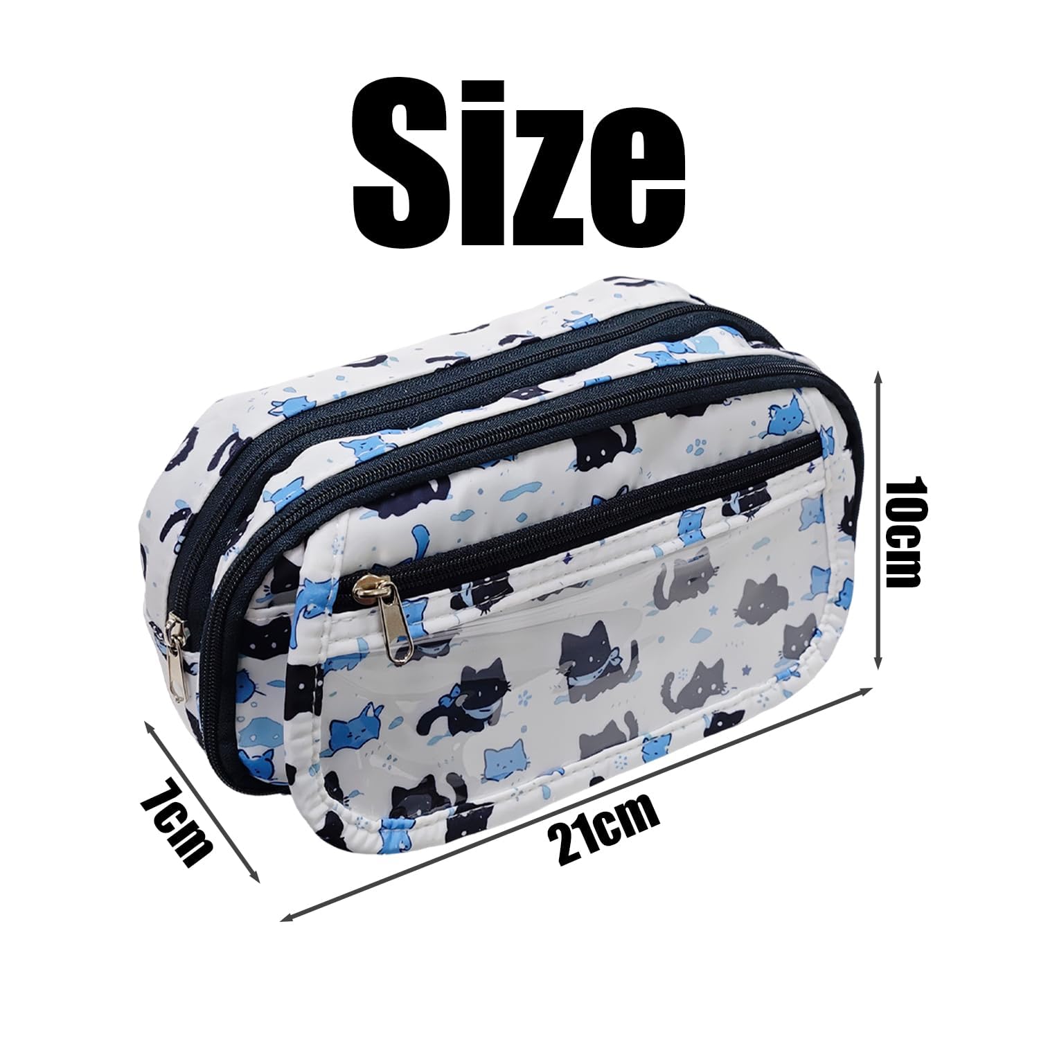 Zibuyu Cute Pencil Box for Kids with Large Capacity Storage for School | Gift Pouch for Students