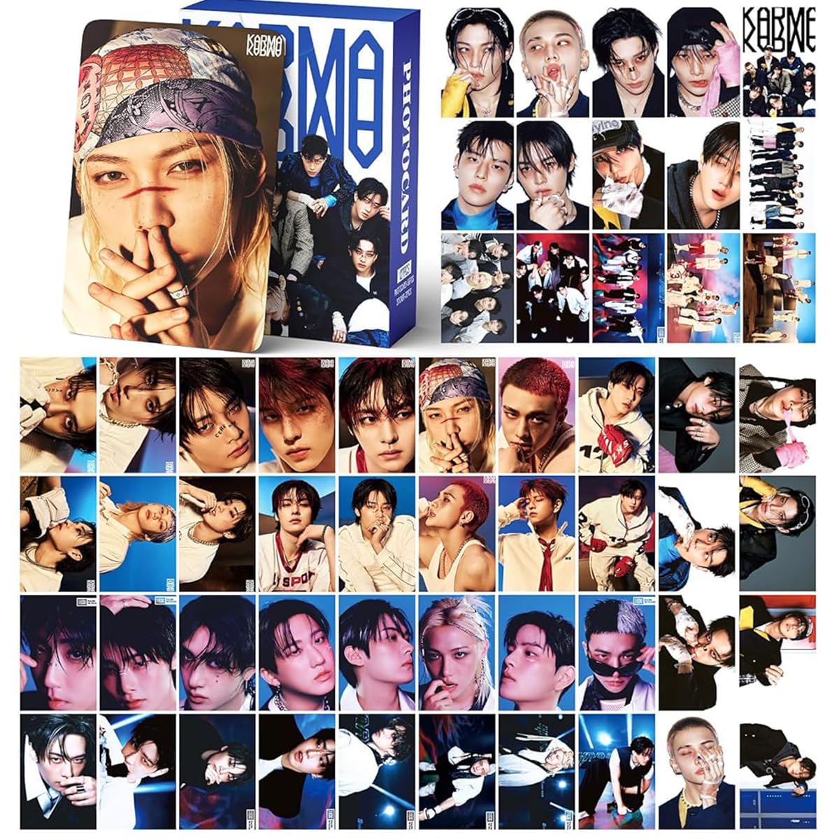 FANCYKU Stray Kids Star Cards Collectible Photocards 127 pcs for Fans | HD Fashion Portrait Set