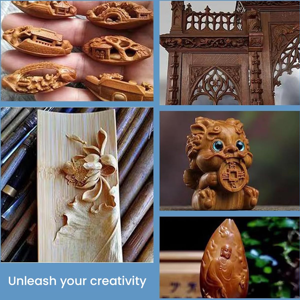 Serplex Carving Bits Set for Dremel Rotary Tool featuring Pointed and Tapered Tips | 12PCS Stainless Steel Engraving Kit