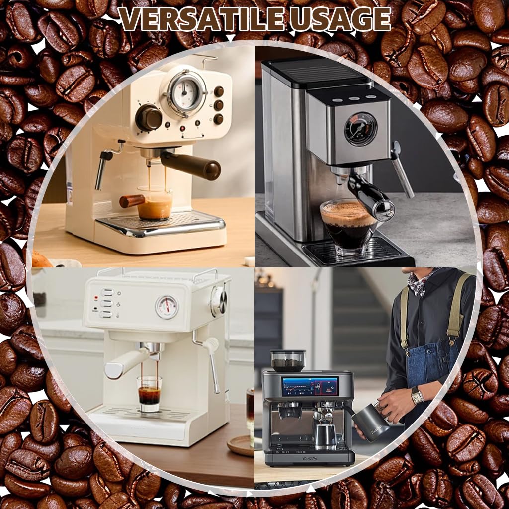 Supvox Espresso Coffee Filters for 58mm Portafilter with 400 Count Value Pack | Biodegradable Paper for Clean Flavor