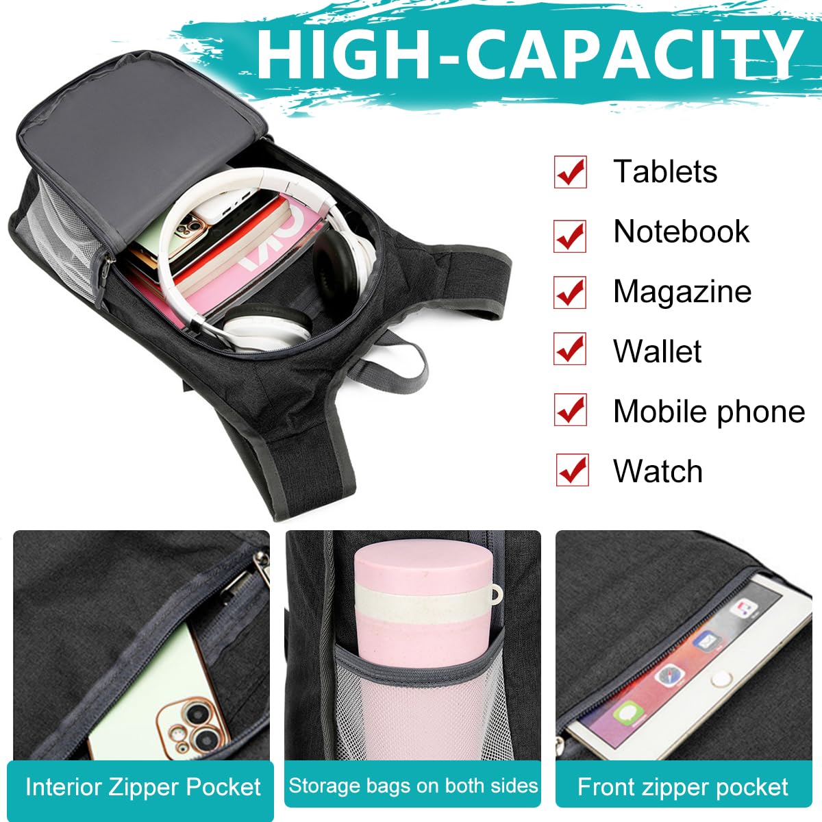 Optifit Ultra Slim Outdoor Backpack for Hiking and Camping with 10L Capacity | Lightweight Foldable Nylon Bag