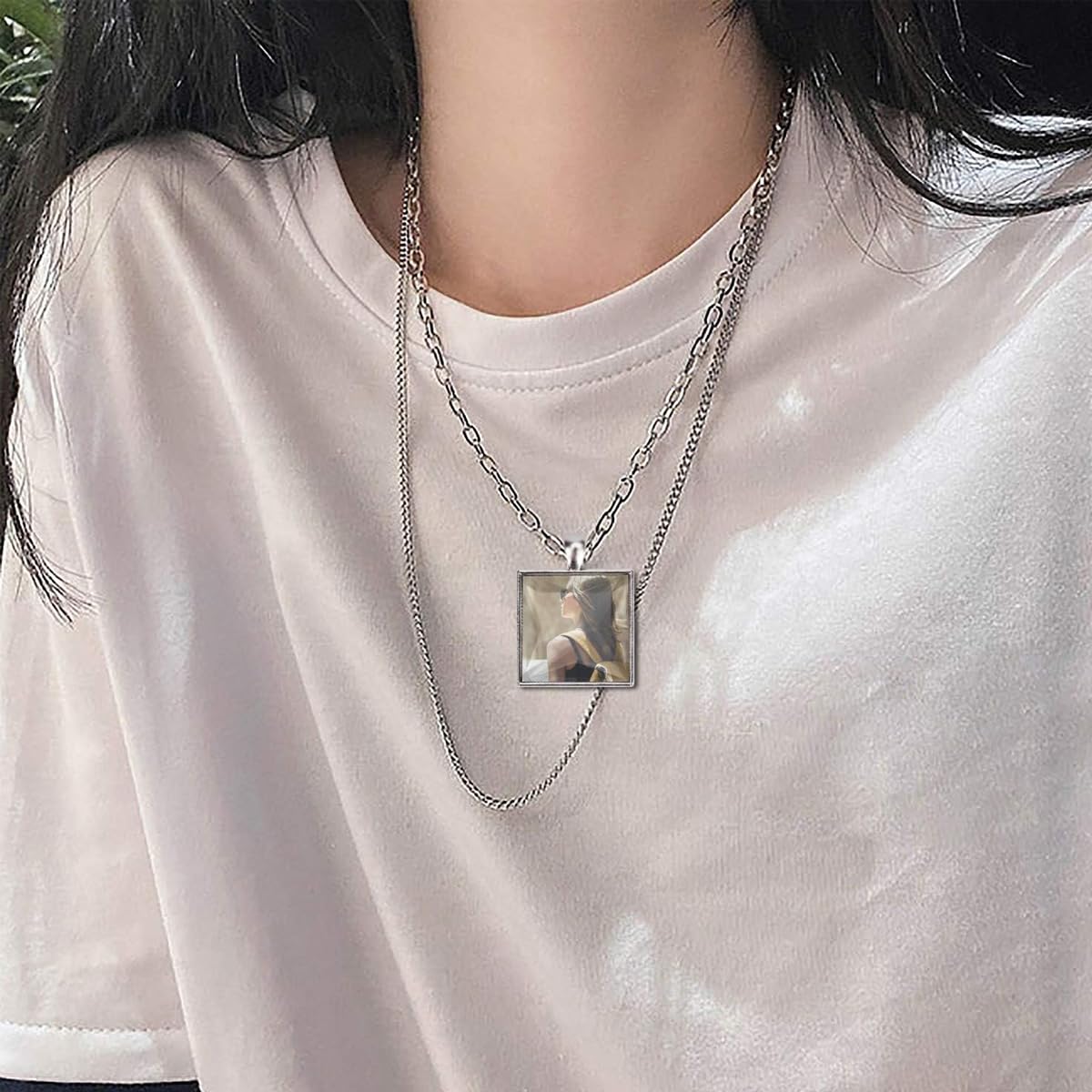 HASTHIP Resin Molds Set for DIY Jewelry Making with 35 Pcs and 7 Style Metal Pendant Trays