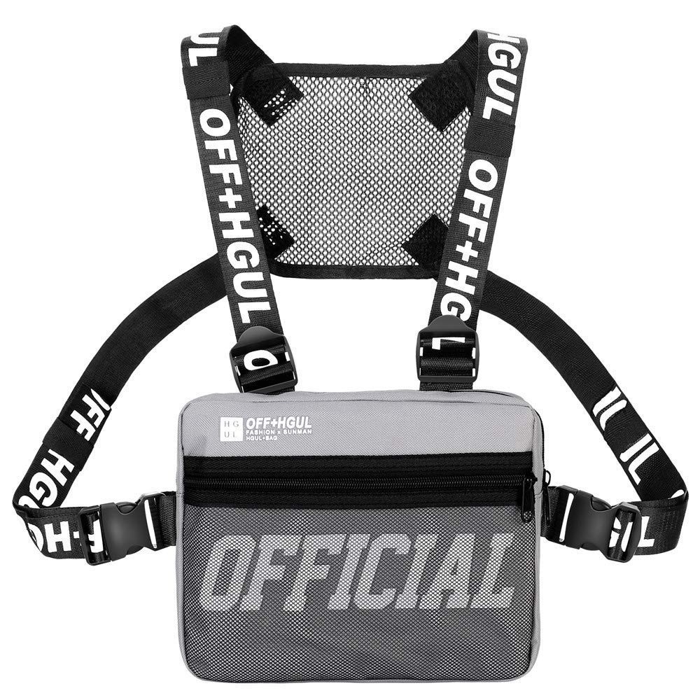 GUSTAVE backpack for outdoor and urban use with 8 ltrs capacity featuring waterproof oxford cloth | 30x5x24 cm multi pocket storage