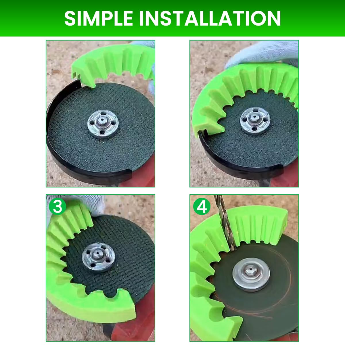 Serplex Drill Bit Sharpener Jig for 2–14mm Bits with 10 Grooves and ABS Build | DIY Use