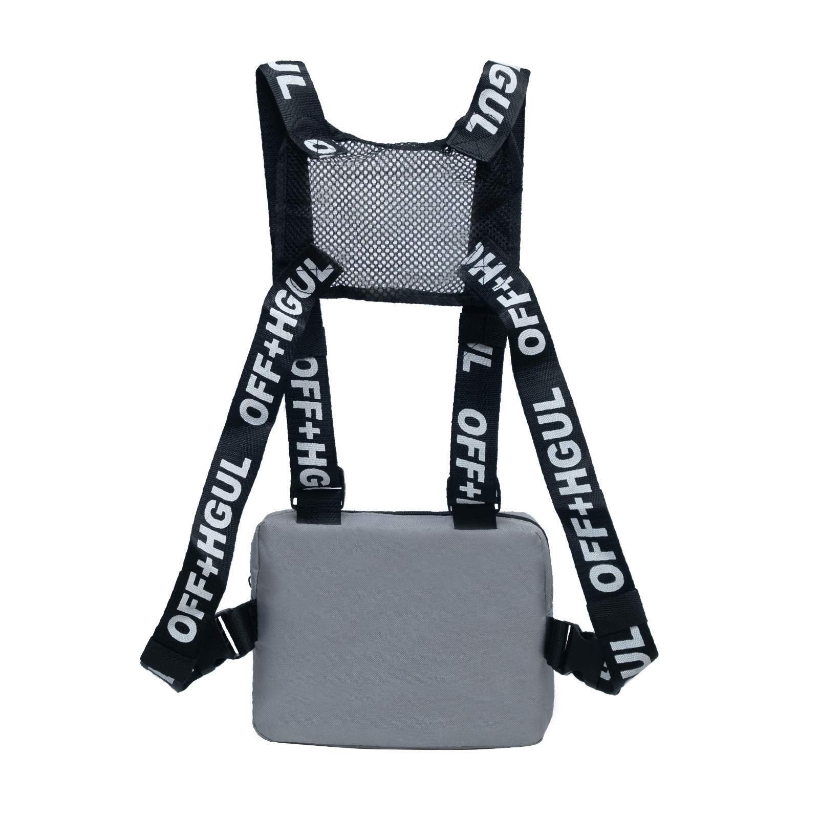 GUSTAVE backpack for outdoor and urban use with 8 ltrs capacity featuring waterproof oxford cloth | 30x5x24 cm multi pocket storage