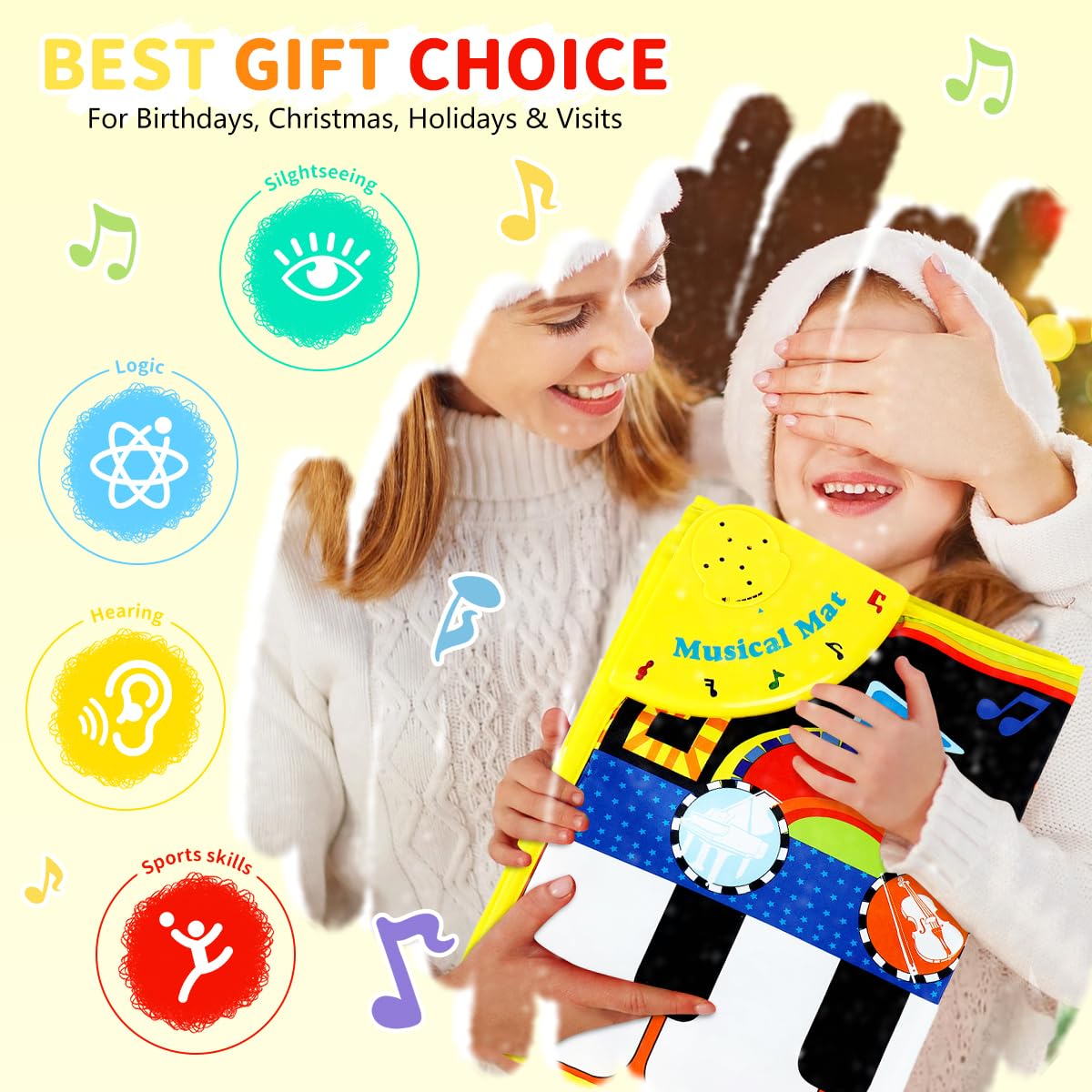 PATPAT Children’s Piano Mat for Fun Early Music Play and Learning Activities | Quality Design