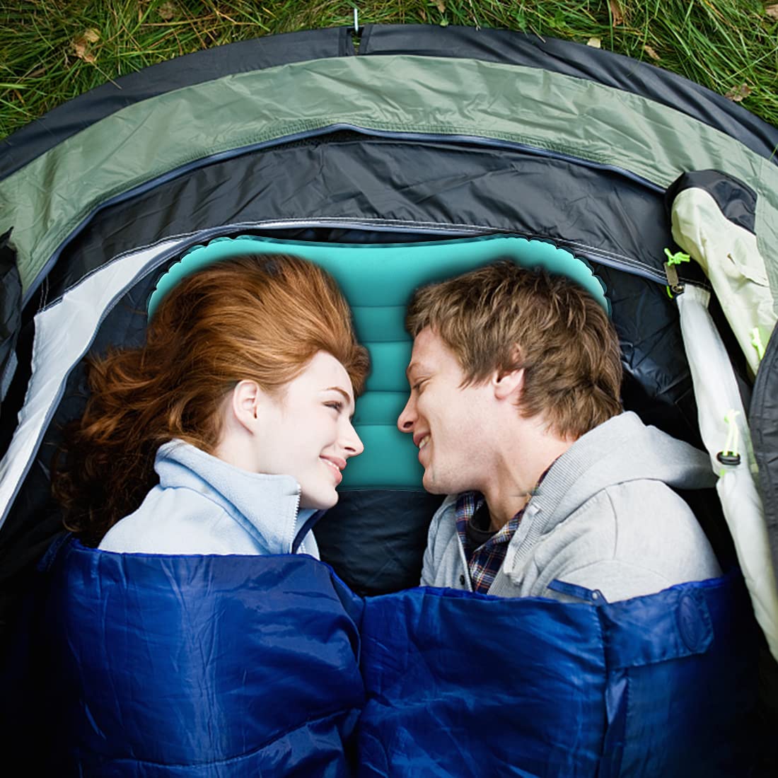 PALAY Travel Air Pillow for Camping and Hiking with Quick Deflate Valve | 50g Ultralight TPU