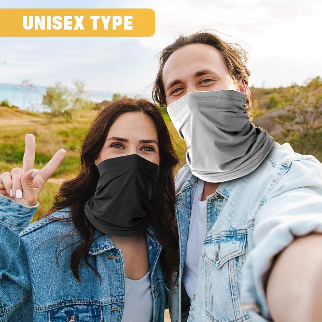 Proberos Neck Gaiter Face Mask for Outdoor Sports featuring Windproof UV Protection | Breathable Quick Dry Fabric for Men and Women